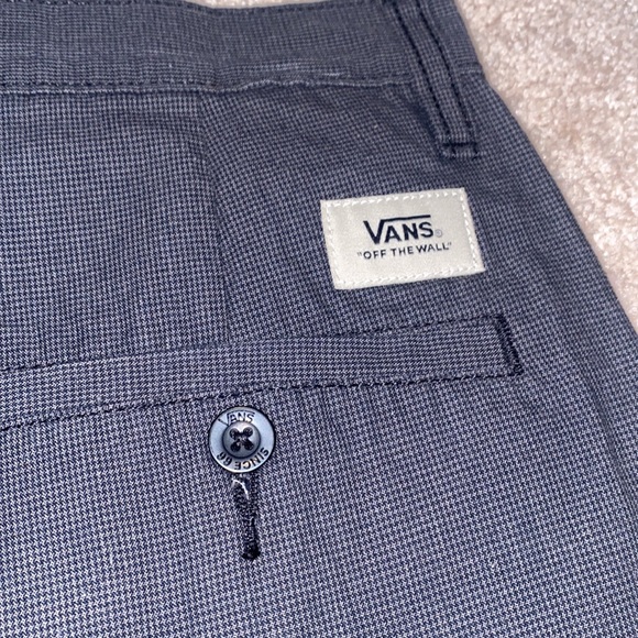 VANS Grey Jean Shorts - Picture 3 of 4